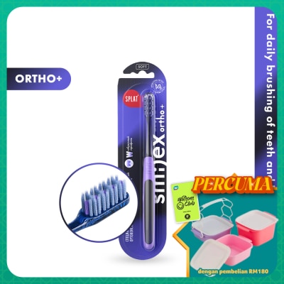 SPLAT - Orthodontic Toothbrush SPLAT ORTHO+ (Blue)