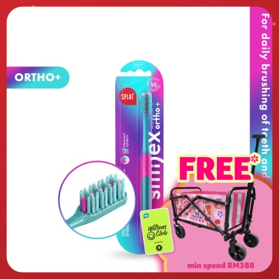 SPLAT Orthodontic Toothbrush SPLAT ORTHO+ (Turquoise)