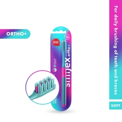 SPLAT Orthodontic Toothbrush SPLAT ORTHO+ (Turquoise)