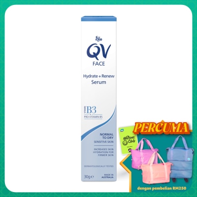 QV QV Face Hydrate + Renew Serum 30g