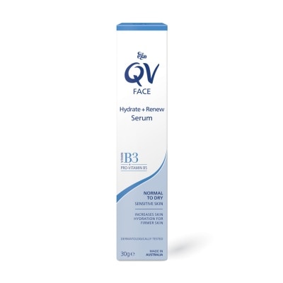 QV QV Face Hydrate + Renew Serum 30g