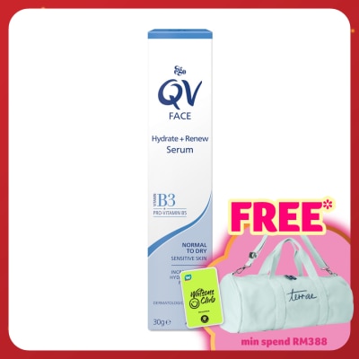 QV QV Face Hydrate + Renew Serum 30g