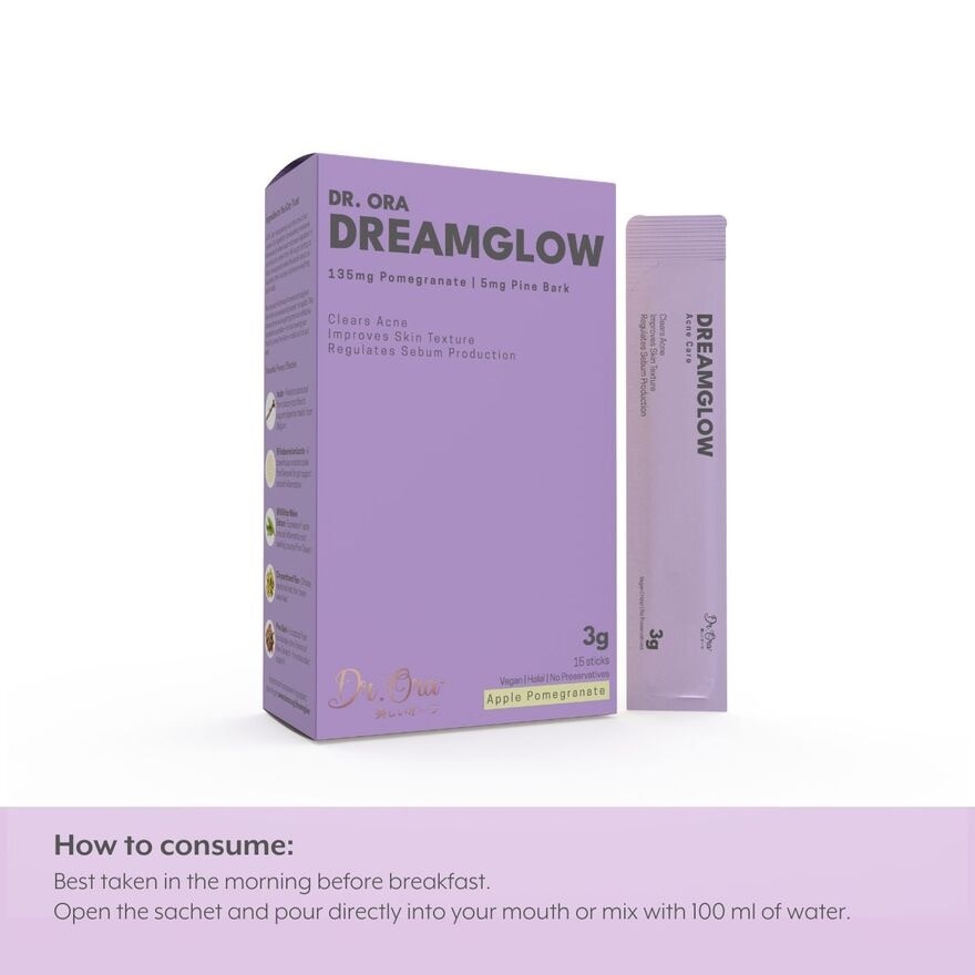 Dream Glow Vegan Acne Supplement 15s x 5g