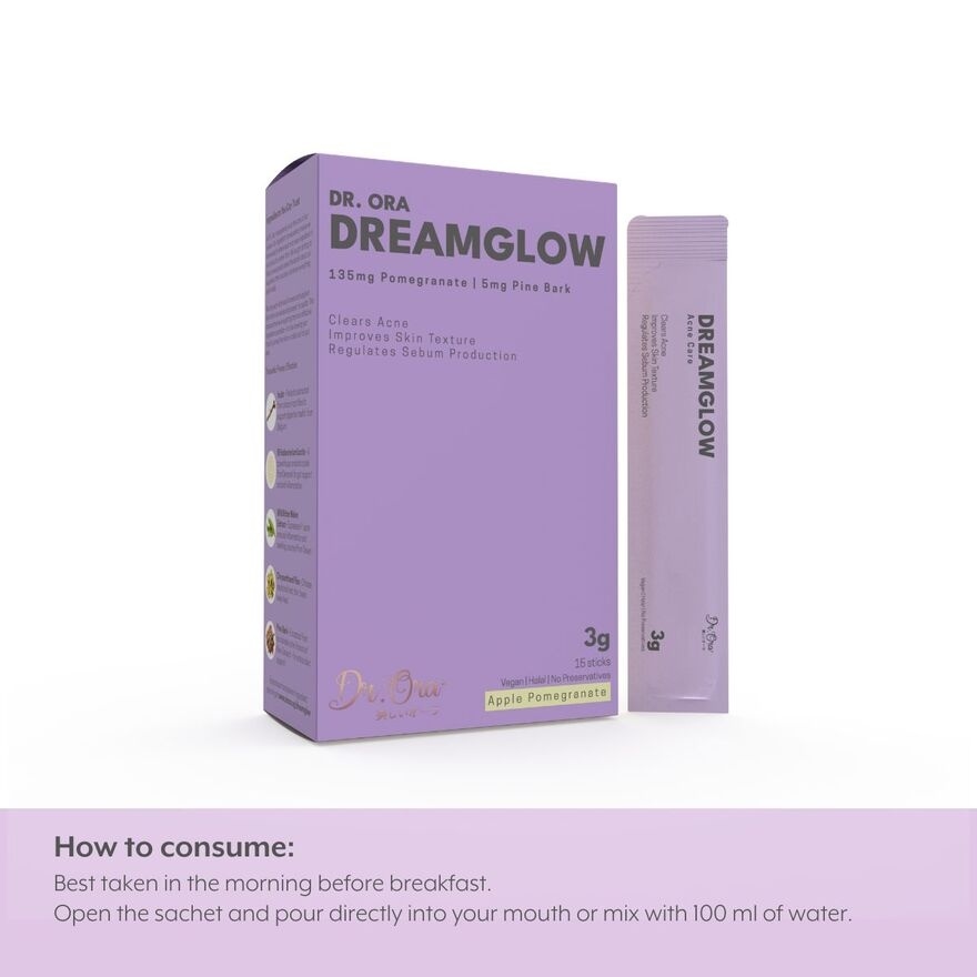 Dream Glow Vegan Acne Supplement 15s x 5g