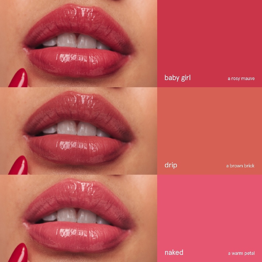 Lip Pout in Drip (brown brick)