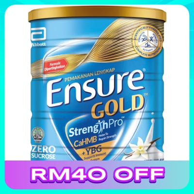 ENSURE Gold Zero Sucrose 800g