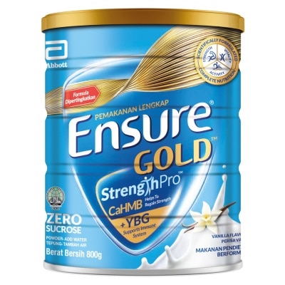 ENSURE Gold Zero Sucrose 800g