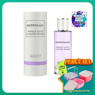 SCENTOLOGY - Vanilla Latte & Velvet Woods EDP 100ml