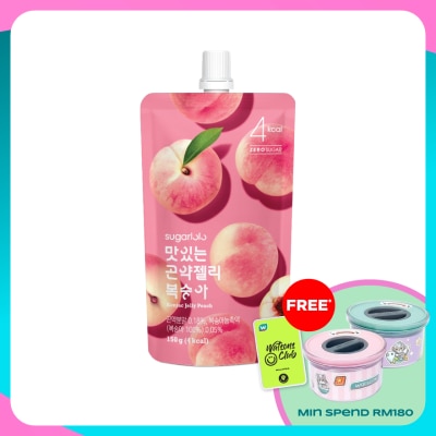 SUGARLOLO Konjac Jelly Peach 150g