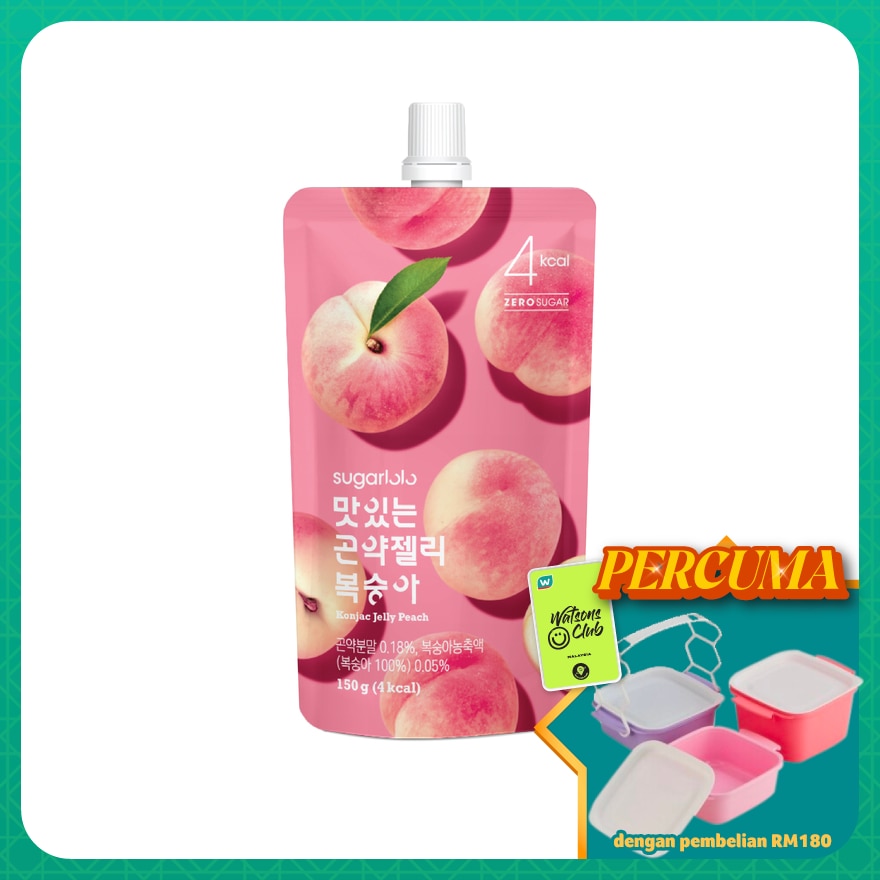 Konjac Jelly Peach 150g