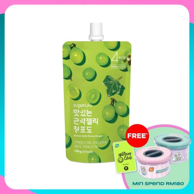 SUGARLOLO Konjac Jelly Green Grape 150g