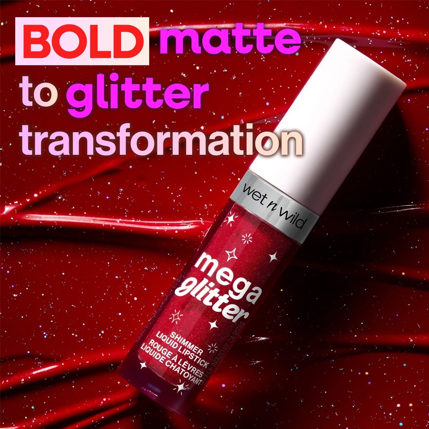 Mega Glitter Shimmer Liquid Lipstick New Soulmate image