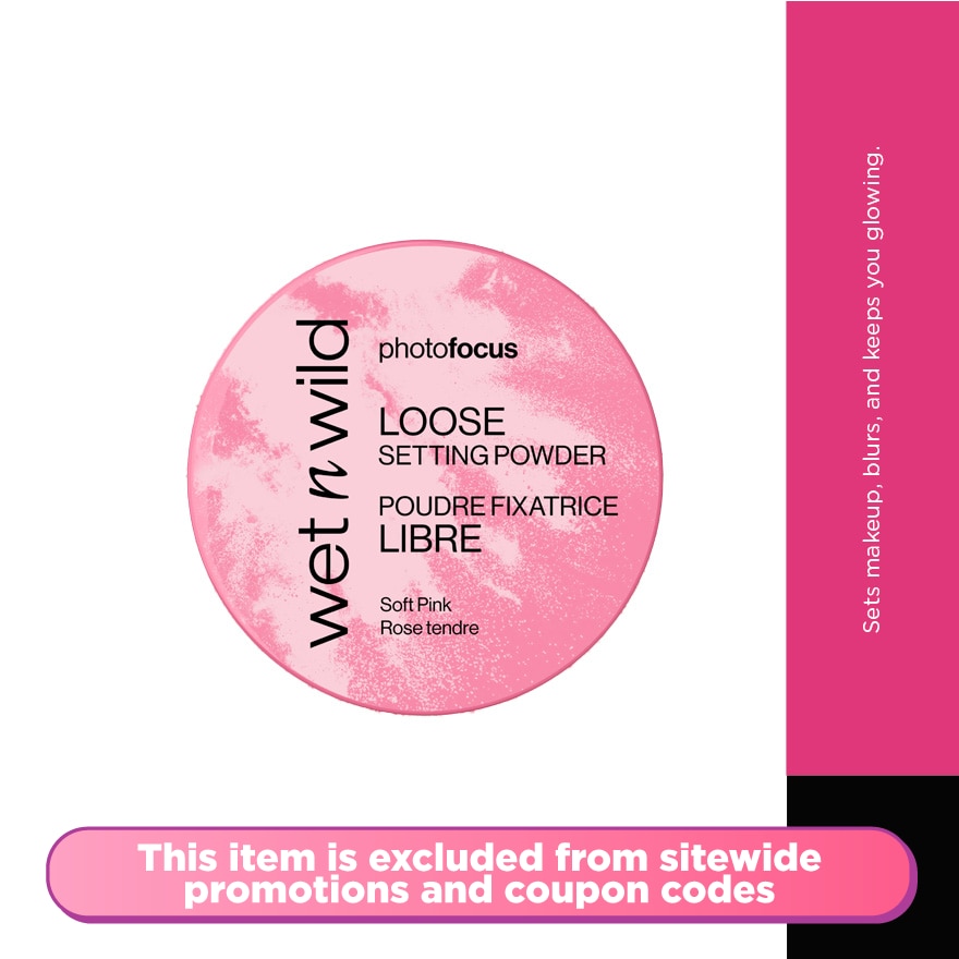 Photo Focus Loose Setting Powder Soft Pink