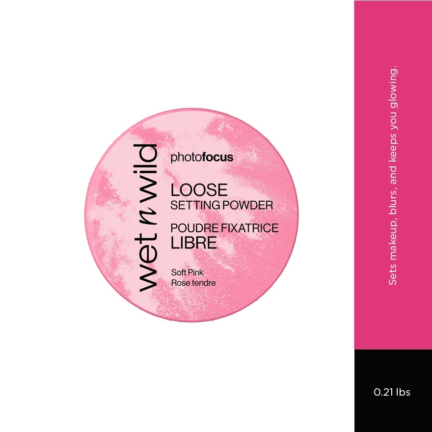 Photo Focus Loose Setting Powder Soft Pink