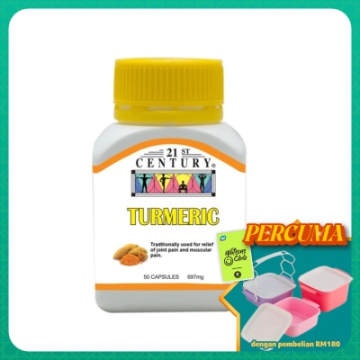 21ST CENTURY - Turmeric 50s