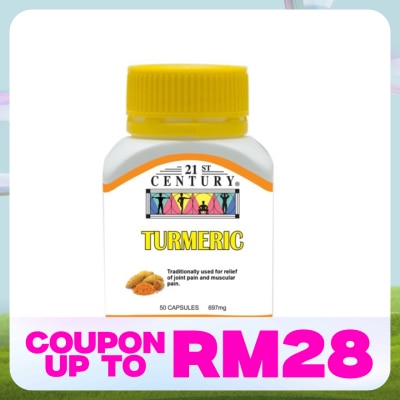 21ST CENTURY Turmeric 50s