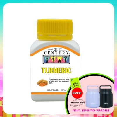 21ST CENTURY - Turmeric 50s