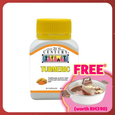 21ST CENTURY Turmeric 50s