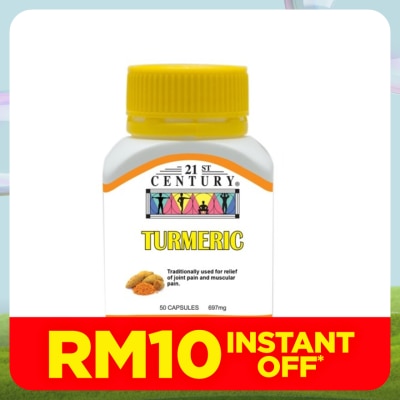 21ST CENTURY Turmeric 50s