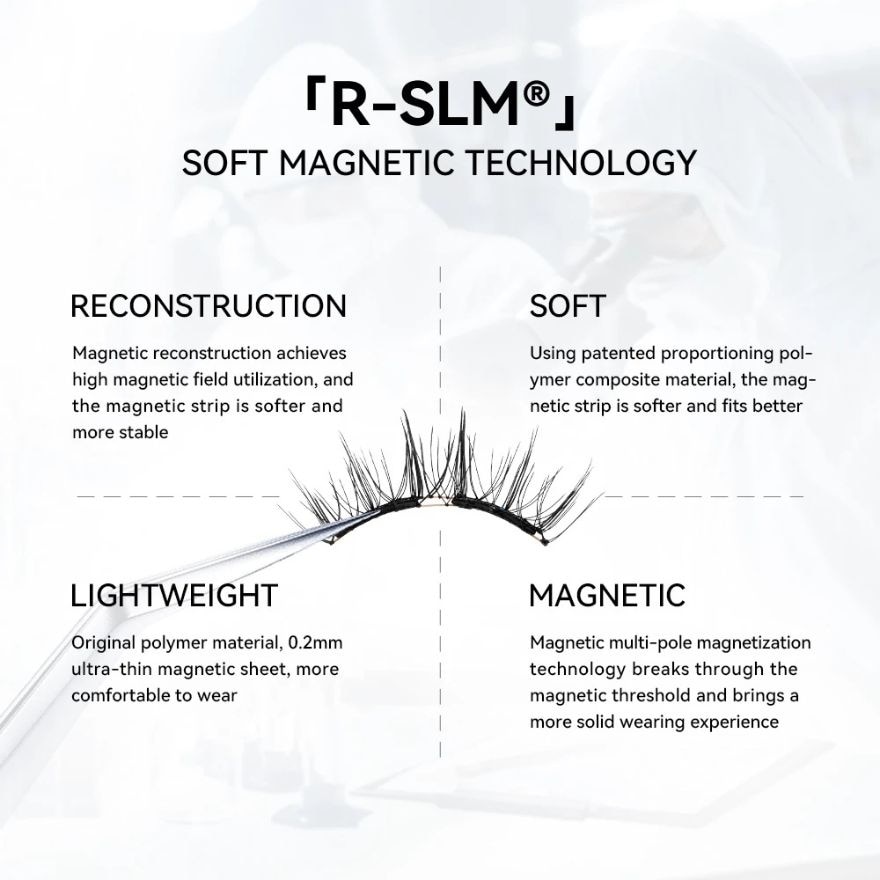 Magnetic Eyelashes-Silky Black II