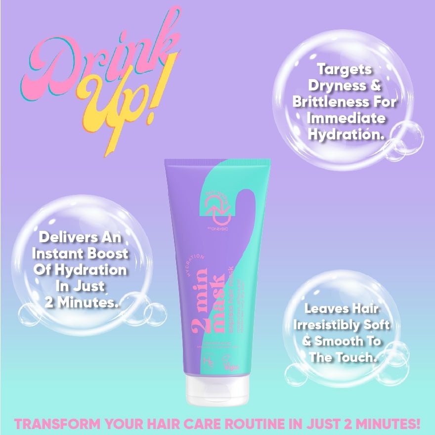Hydration 2 Mins Express Hair Mask 200ml