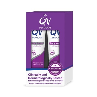 QV Dermcare Trial Pack Cream & Wash