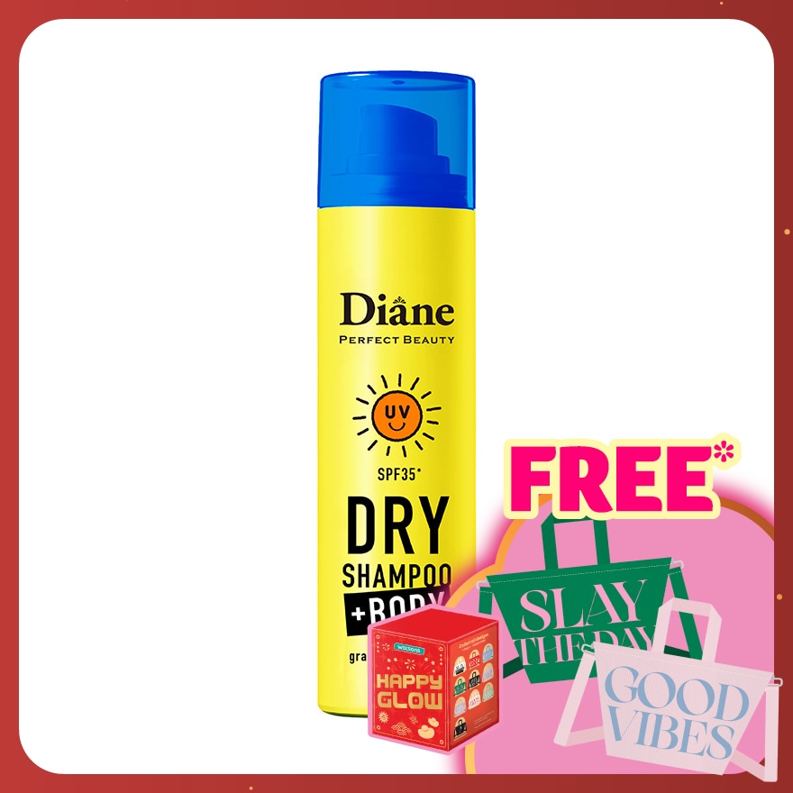 Perfect Beauty Dry Shampoo + Body Grapefruit & Mint UV 95g