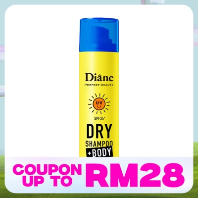 MOIST DIANE Perfect Beauty Dry Shampoo + Body Grapefruit & Mint UV 95g