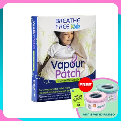 BREATHE FREE Vapour Patch Kids (Lavender Aroma) 5s