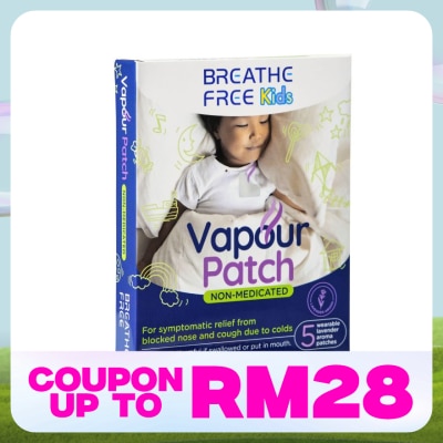 BREATHE FREE Vapour Patch Kids (Lavender Aroma) 5s