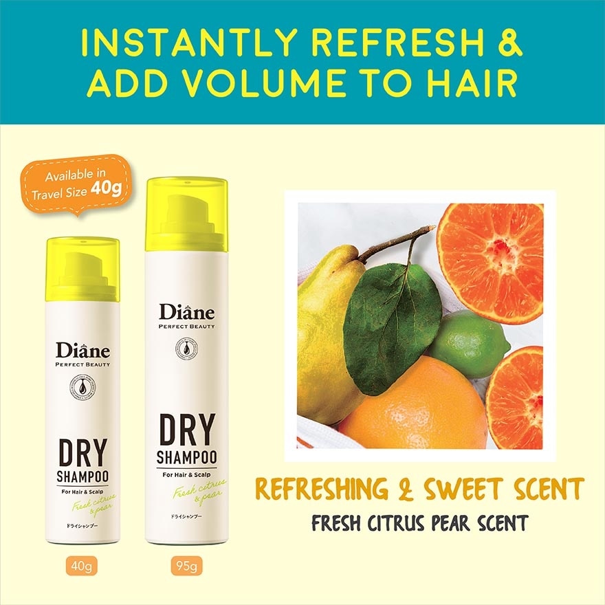 Perfect Beauty Dry Shampoo Fresh Citrus & Pear 40g