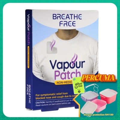 BREATHE FREE - Vapour Patch Adult (Lavender Aroma) 5s