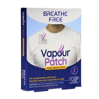 BREATHE FREE Vapour Patch Adult (Lavender Aroma) 5s