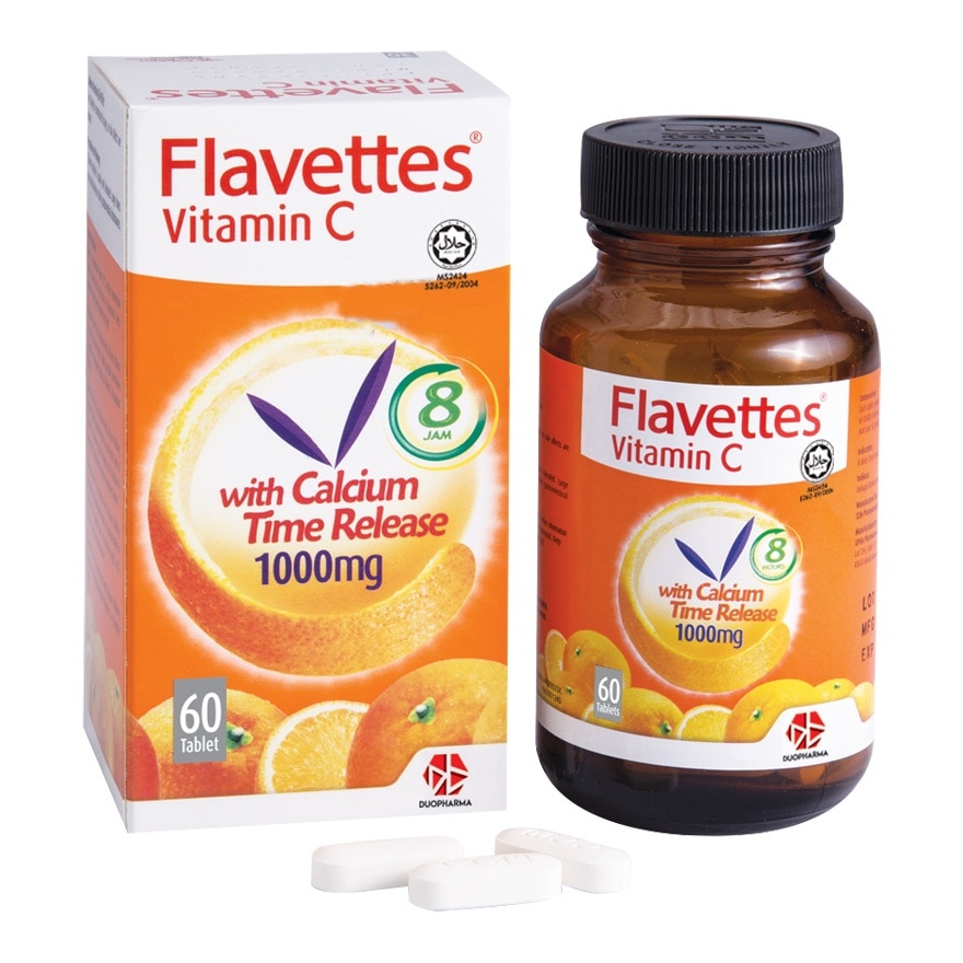 Vitamin C with Calcium Time Release 1000mg 60's