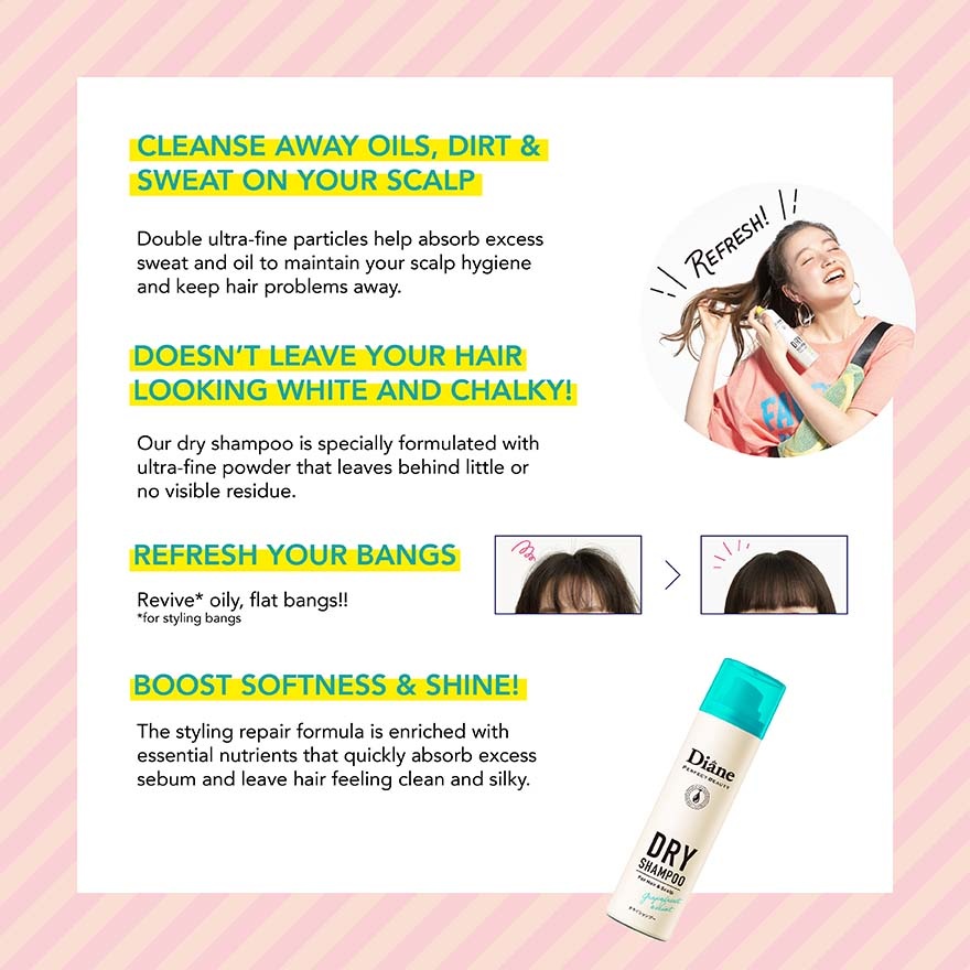 Perfect Beauty Dry Shampoo Grapefruit & Mint 40g image