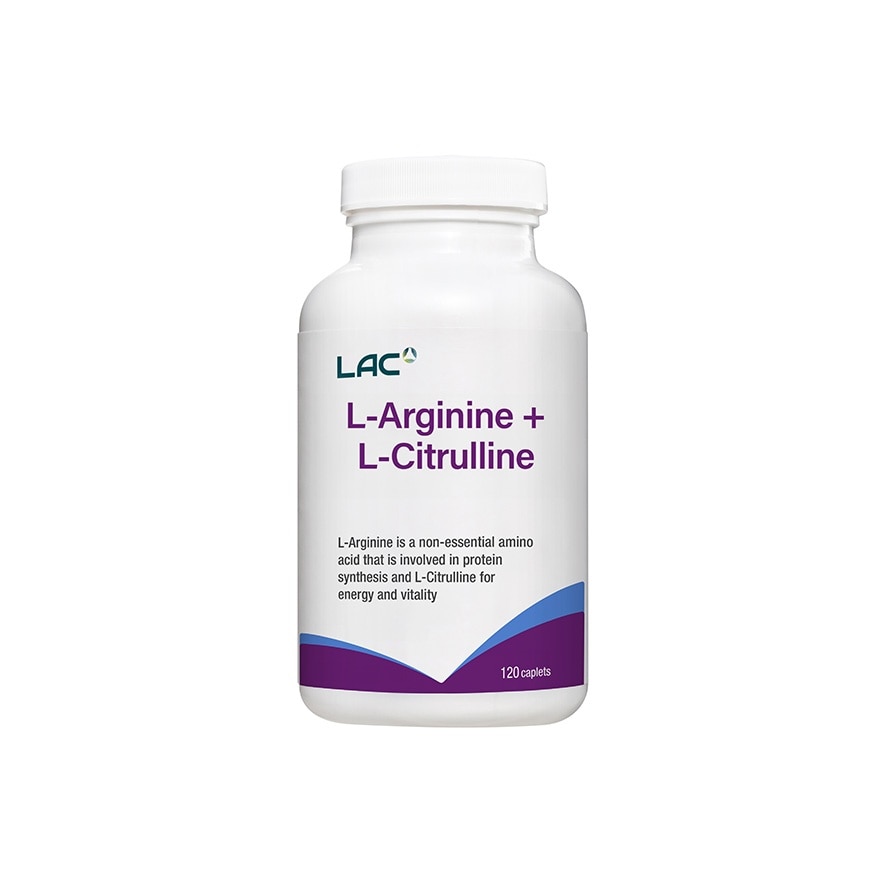 L-Arginine and L-Citrulline 120s