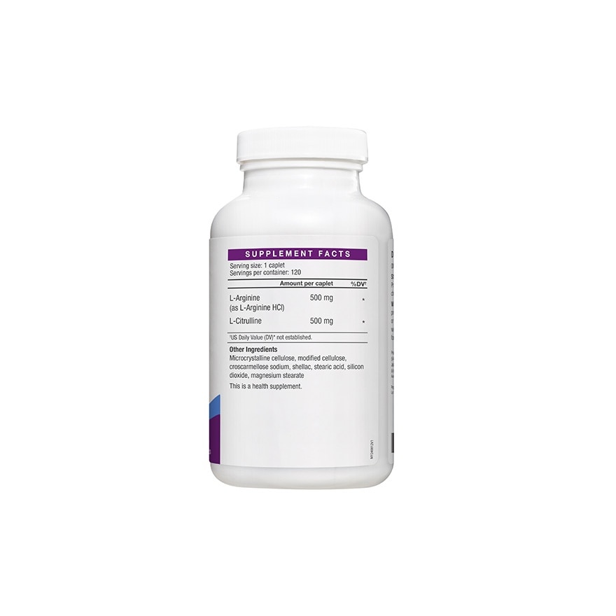 L-Arginine and L-Citrulline 120s