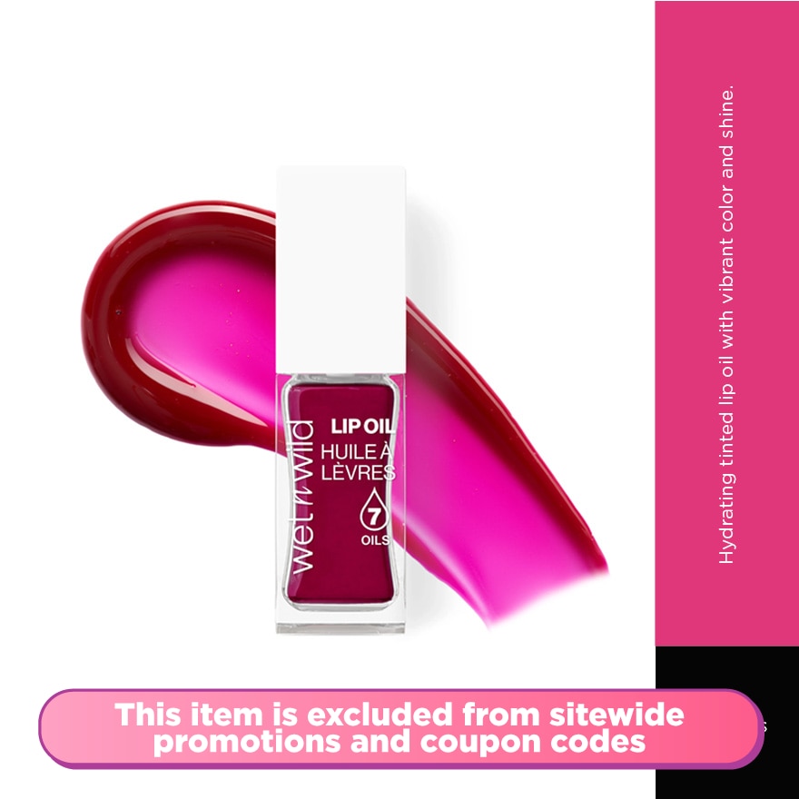 Lip Oil Merlot Glass