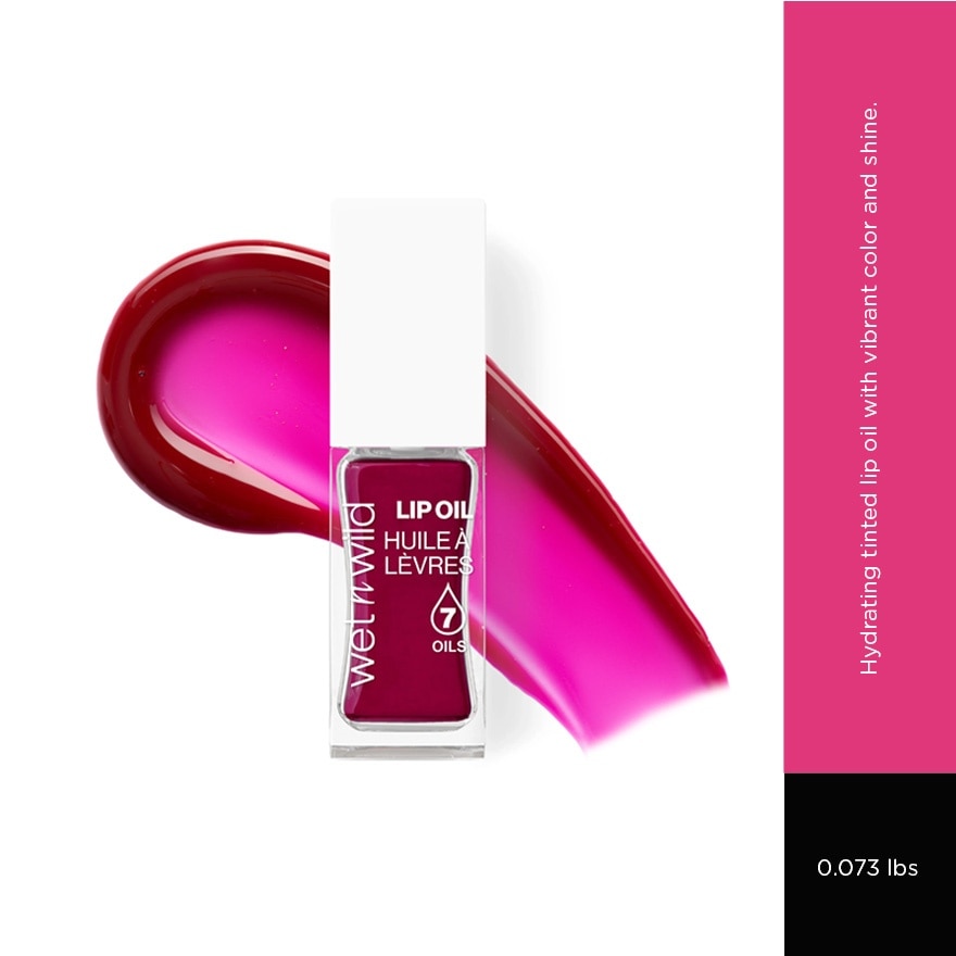 Lip Oil Merlot Glass