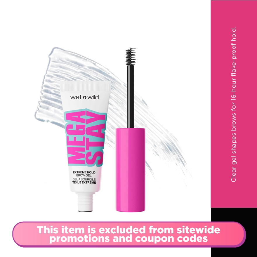 Mega Stay Extreme Hold Brow Gel Clear