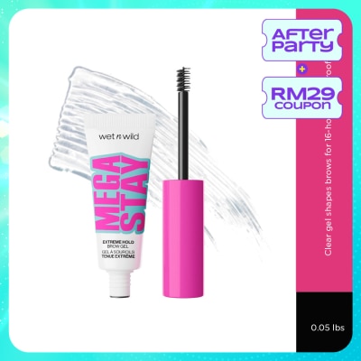 WET N WILD Mega Stay Extreme Hold Brow Gel Clear