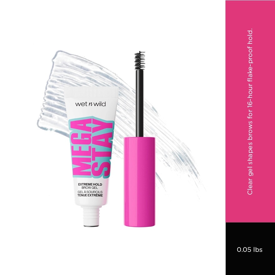 Mega Stay Extreme Hold Brow Gel Clear