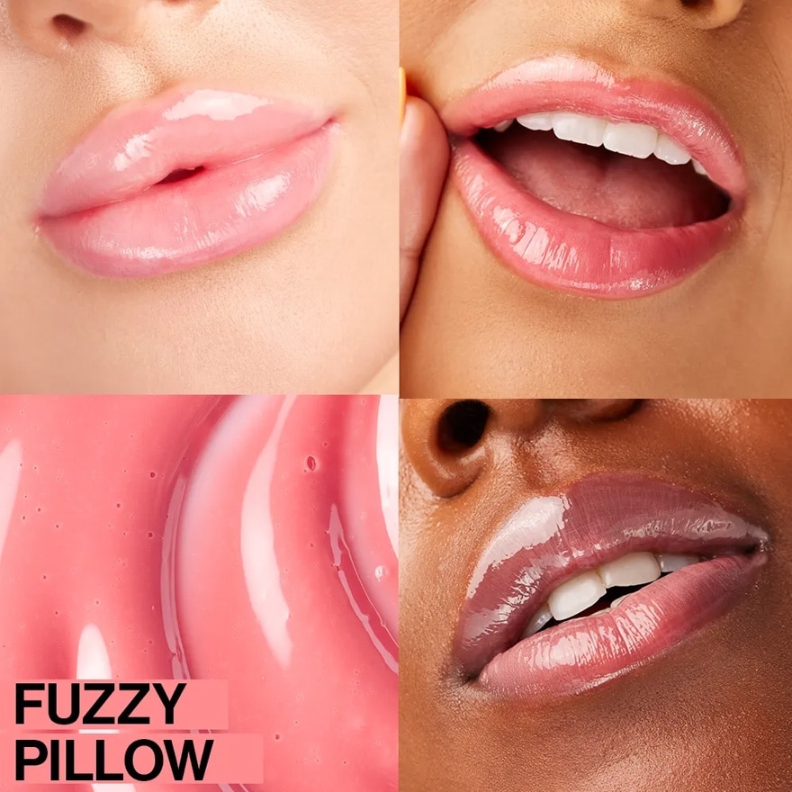 Lip Oil Fuzzy Pillow