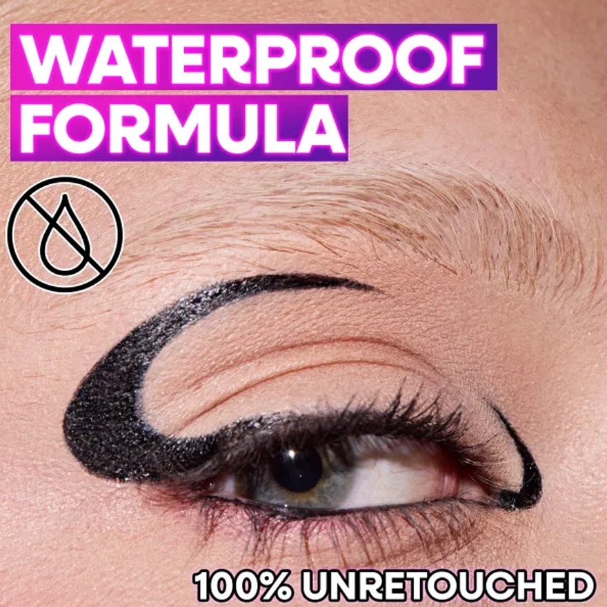 Breakup Proof Wing Out Waterproof Liquid Eyeliner Ultra Black