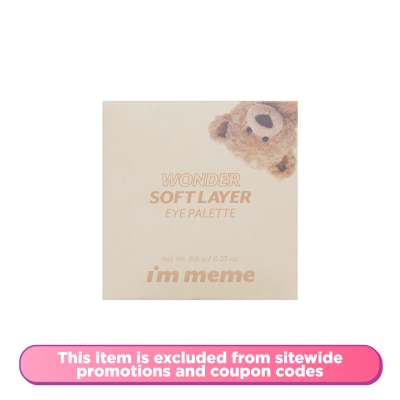 I'M MEME Wonder Soft Layer Eye Palette 01 My Teddy