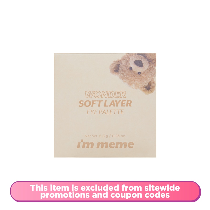 Wonder Soft Layer Eye Palette 01 My Teddy