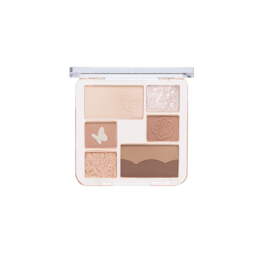 Wonder Soft Layer Eye Palette 01 My Teddy
