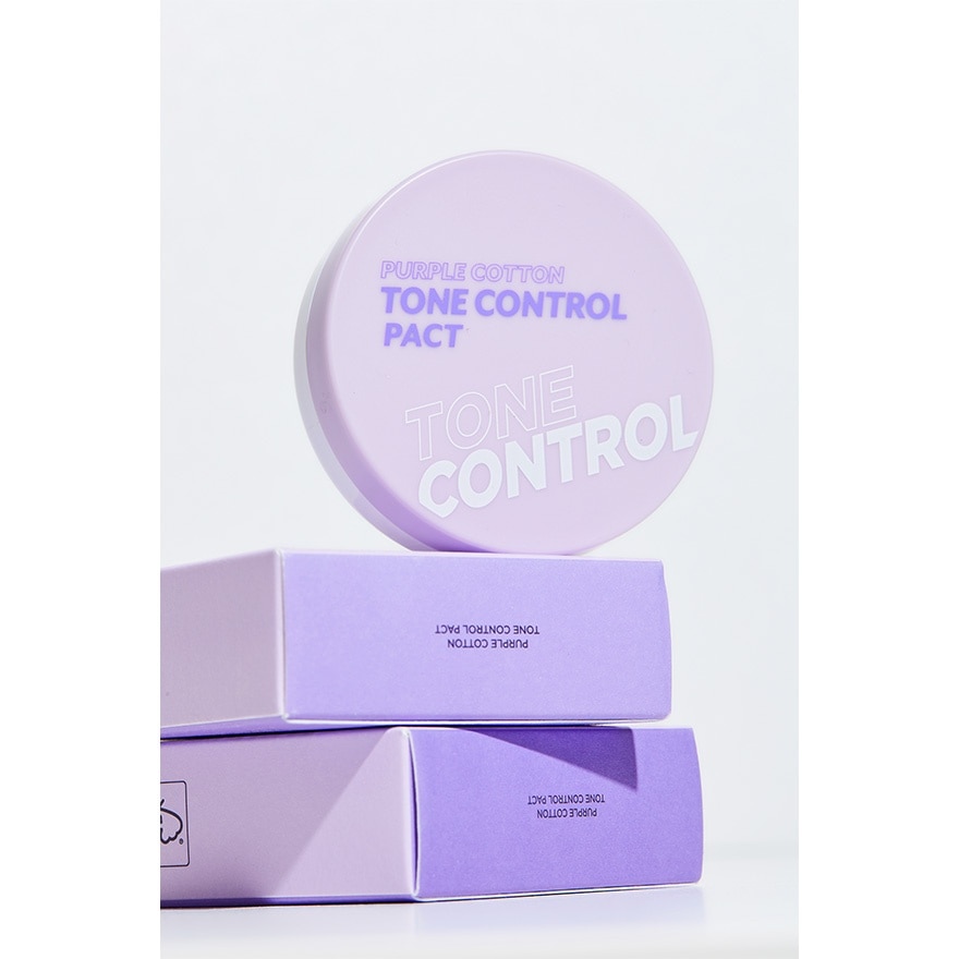 Tone Control Pact Purple Cotton