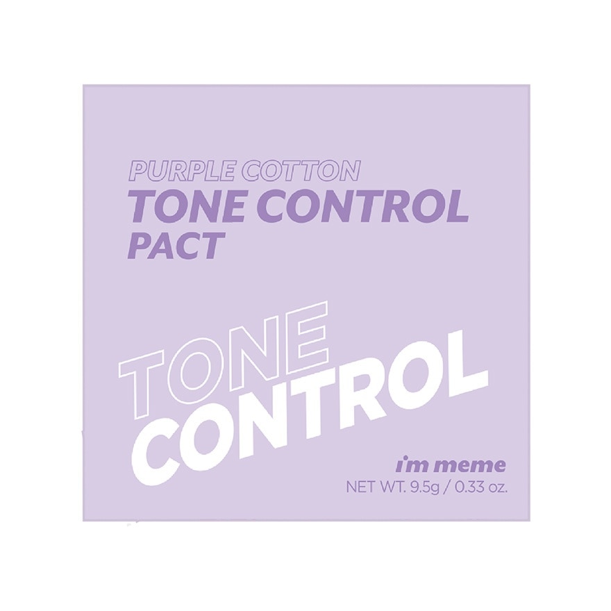 Tone Control Pact Purple Cotton