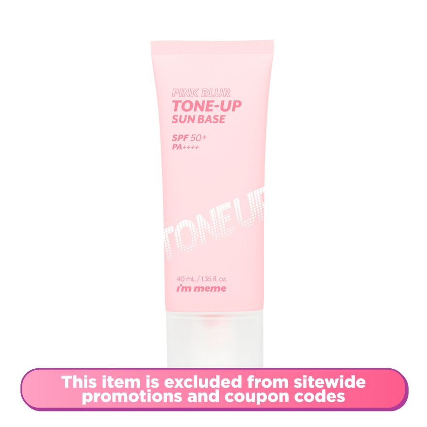 Pink Blur Tone-Up Sun Base